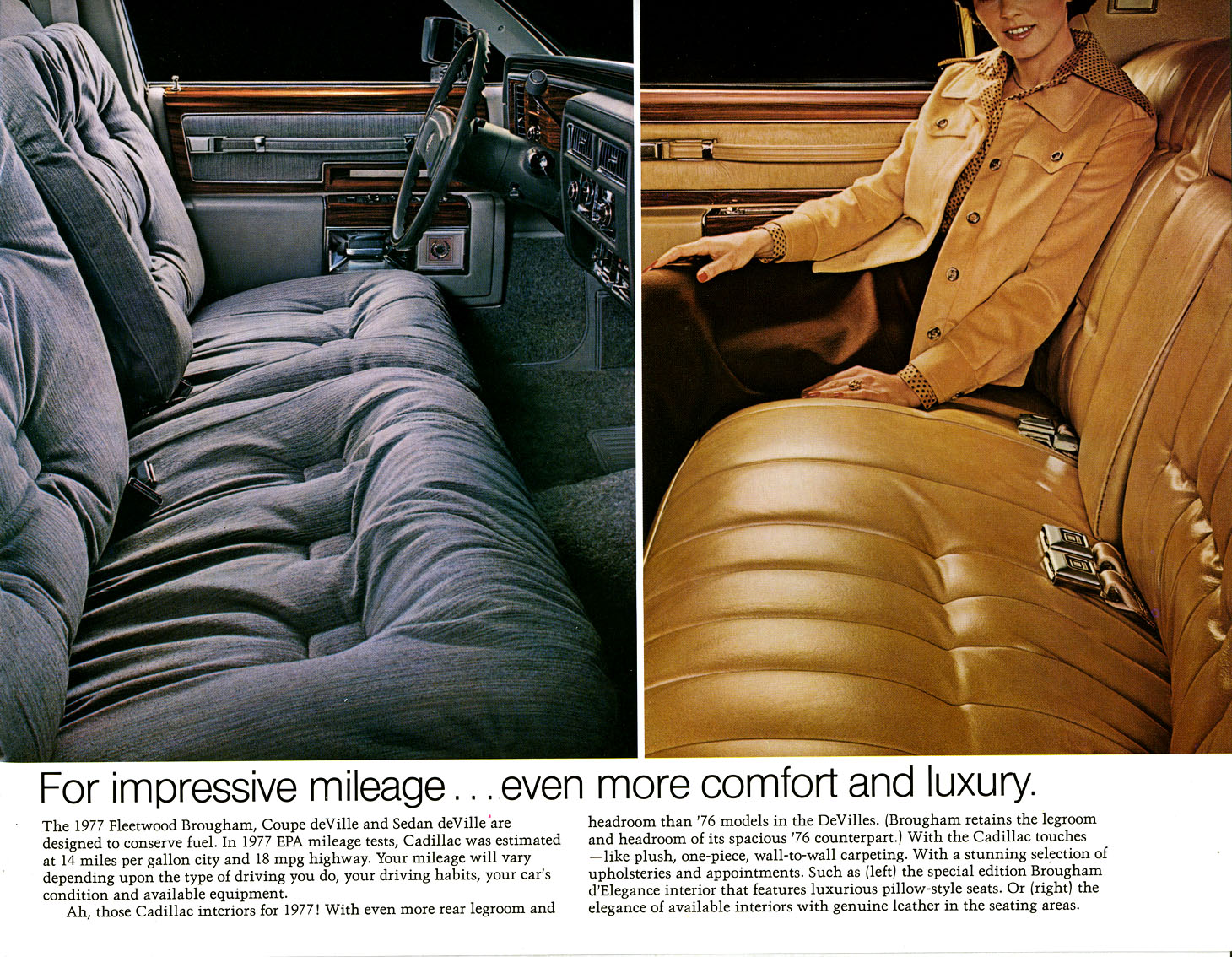 1977 Cadillac Brochure Page 5